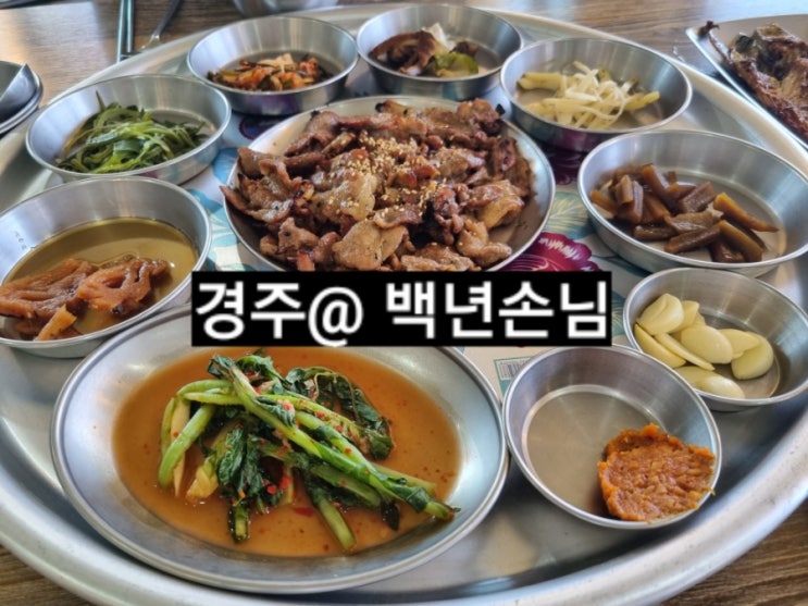  경주 황리단길 백년손님 석쇠불고기,생선구이 맛집 내돈내산 !