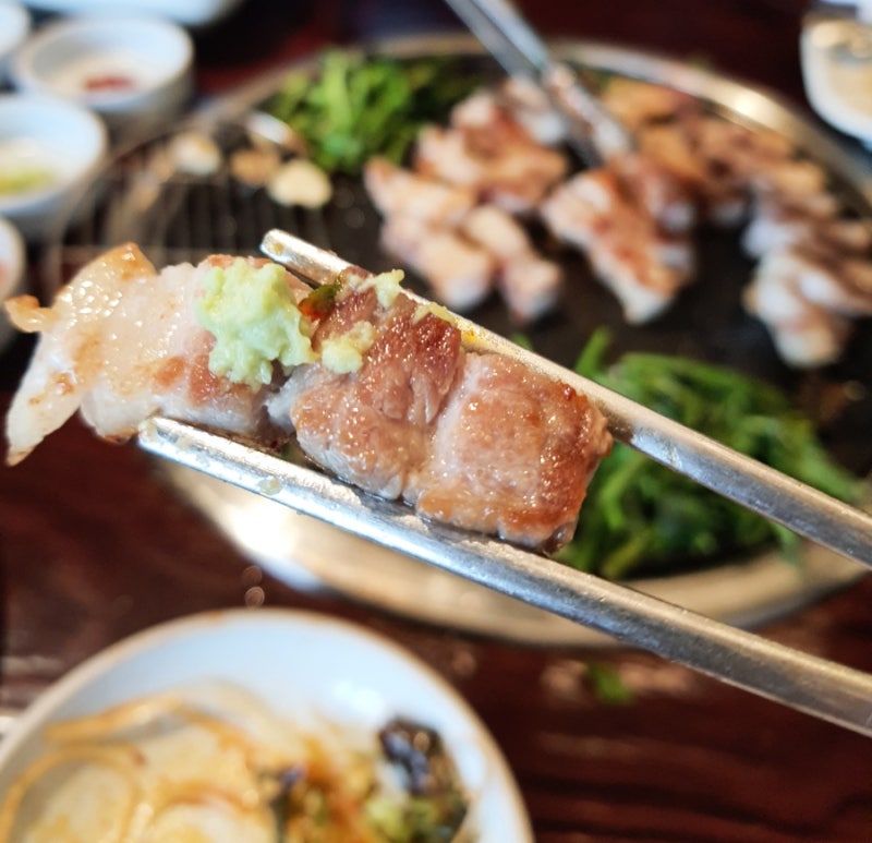 청주 떼제베cc 맛집 오창 고기집 삼겹살이 특히 맛있는 고반식당