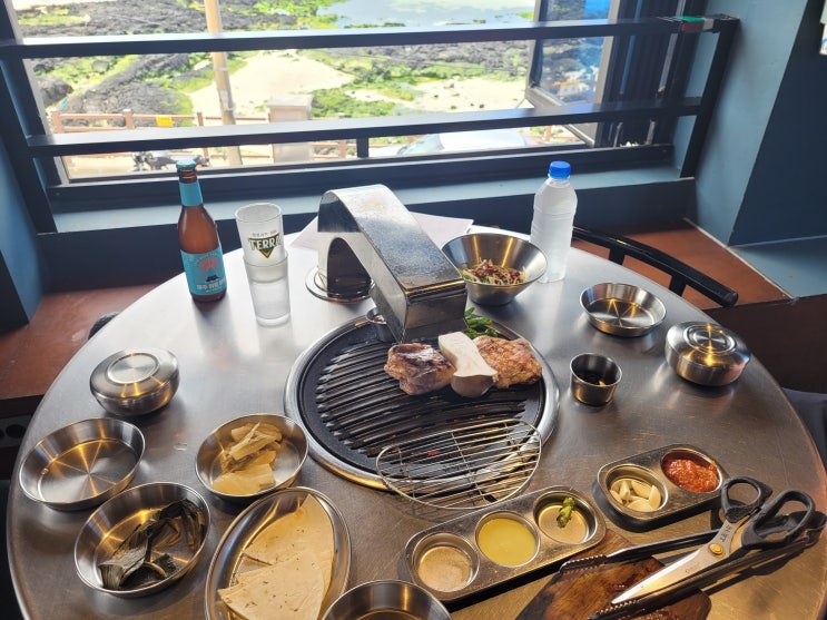  제주흑돼지맛집 점심메뉴 가성비넘쳤던 별돈별 협재해변점
