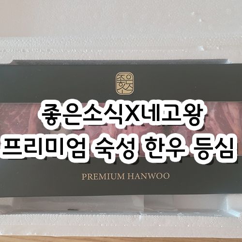  [리뷰] 네고왕 프리미엄 숙성 한우 등심