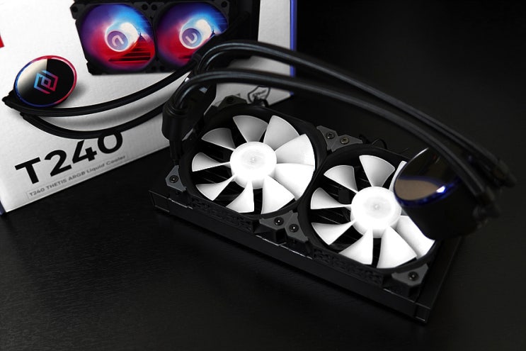  검증된 성능 앱코 T240 THETIS ARGB 수랭 쿨러