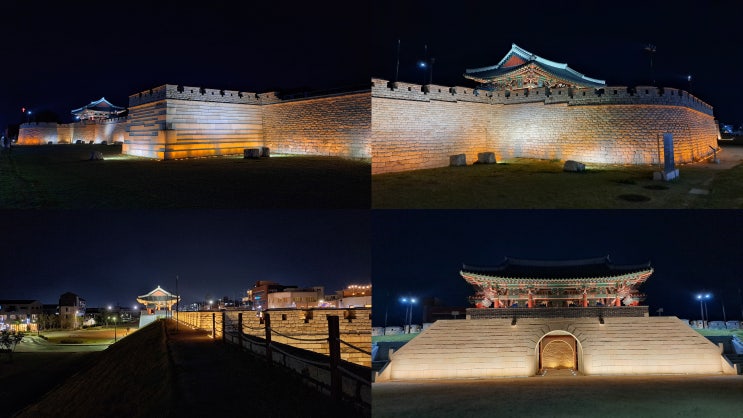  경주읍성 야경 둘러보기