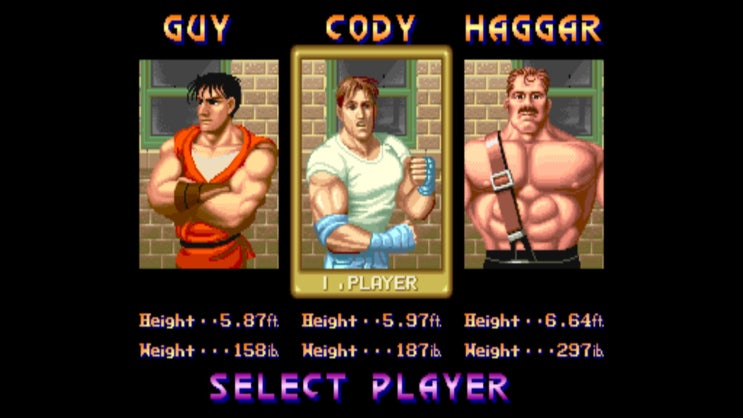  파이널파이트 추억의 오락실게임 팔구 Final Fight 89