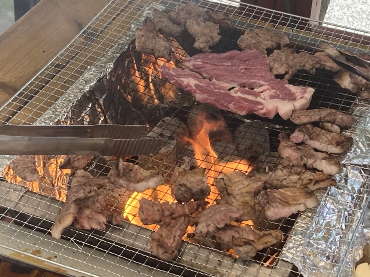  글램핑 준비물 음식 바베큐 이렇게 준비하세요. 당일 바베큐 가능