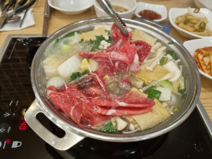  무한버섯나라 녹양점 샤브샤브 최고 : )
