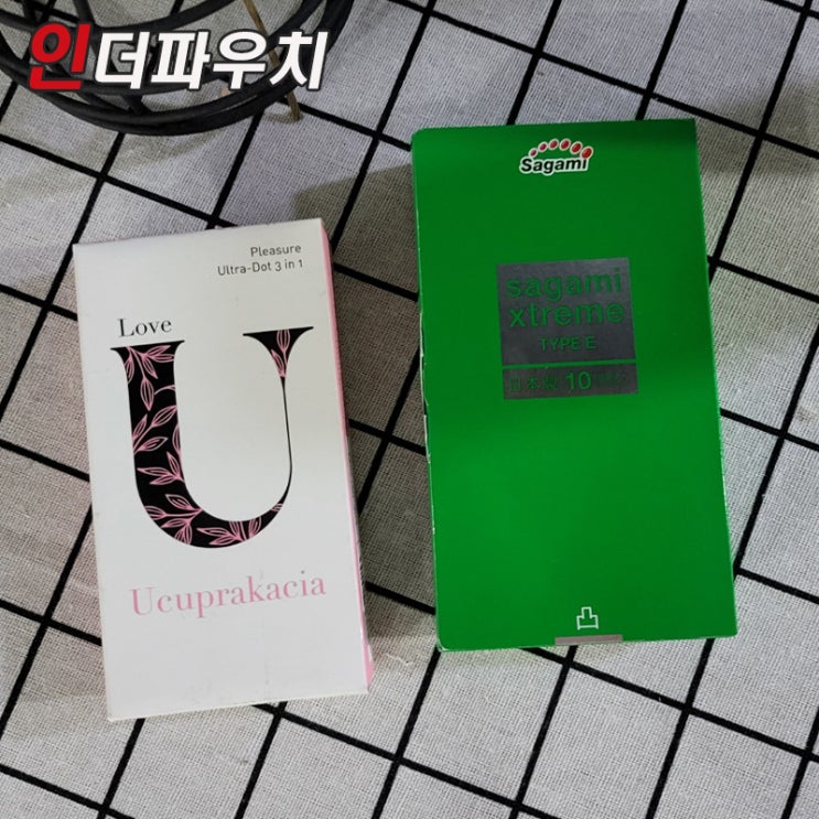  돌기콘돔 추천 유추프라카치아 핑크도트 & 사가미 타입E