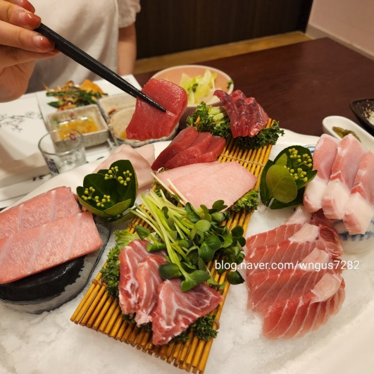  울산 장군참치/삼산 참치 | 끝없이 나오는 신선한 참치 코스