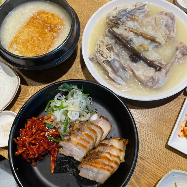  일산보양식 풍산역 애니골 맛집 다람쥐마을누룽지백숙!