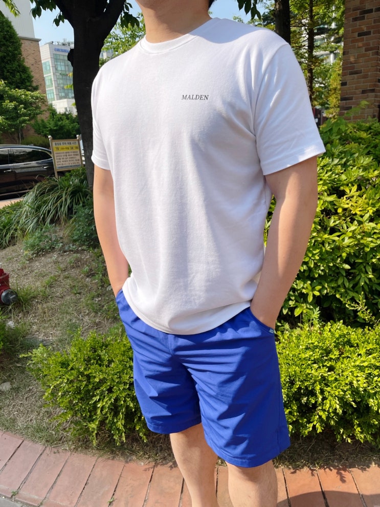  남자 머슬핏 반팔 추천, 몰든 머슬핏 반팔은 베이직해서 데일리로 좋아요~!