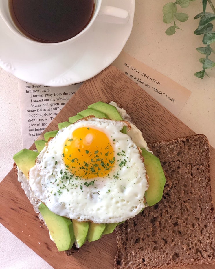  [리앰브레드 100% 호밀식빵] 소화 잘 되는 아보카도 샌드위치 만들기