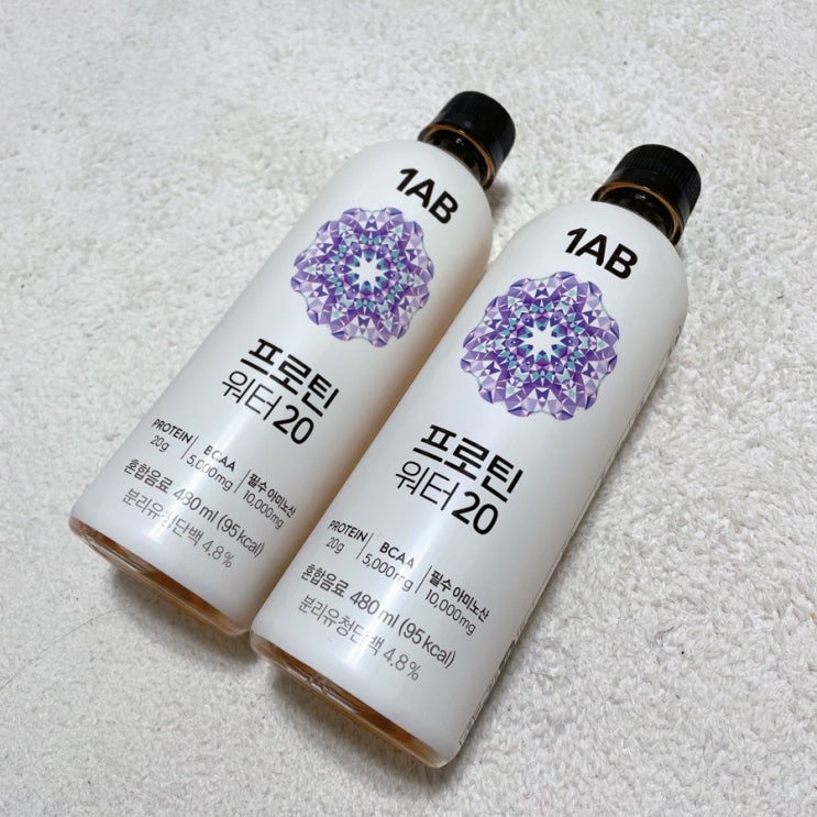  단백질 보충은 원에이비 프로틴워터 운동전후 단백질워터