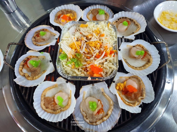  을왕리 해송 조개구이 내돈내산 찐후기