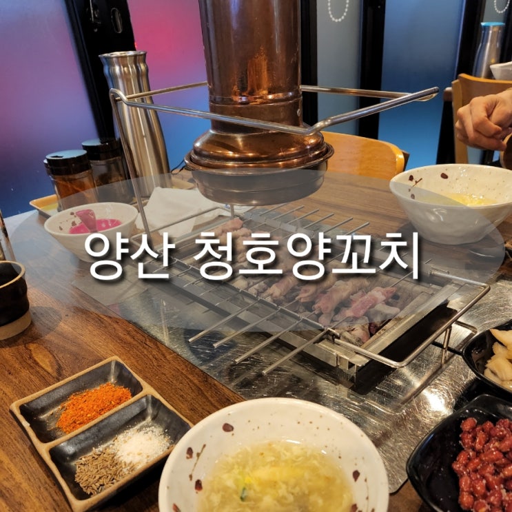  양산범어양꼬치맛집 청호양꼬치에서 간단하게 즐기기
