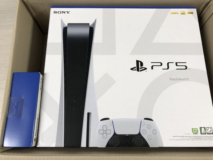  개봉기] PS5 디스크 에디션, 듀얼 센스 블랙