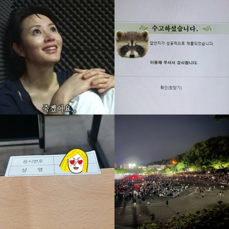  나는야 취준 개미..자소서+인적성시험 뿌시는 일상글청주대축제/싸이공연/동남지구임대장/블루체어라운지/꿀마니닭강정/범죄도시/놀러와떡볶이