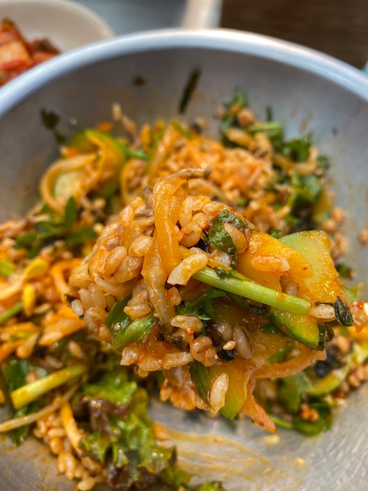  광장시장 비빔밥 맛집, 가보세! / 메뉴판, 보리비빔밥후기