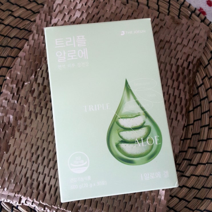  먹는알로에 더좋은 트리플 알로에 면역 피부 장건강으로 면역충전 하세요!