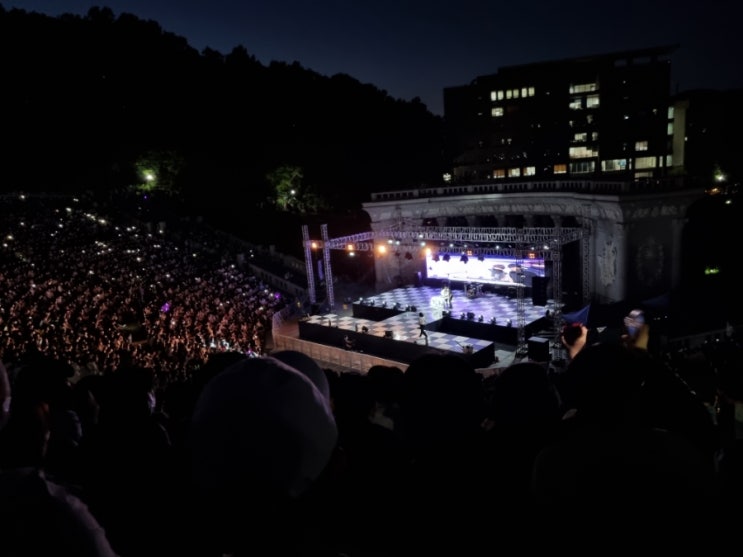 아이들 경희대 국제캠 축제 직관 후기 아이들 경희대 국제캠 축제 직관 후기