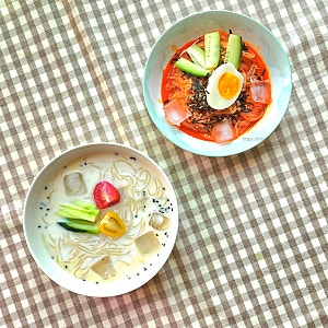 청정원 두부면 콩담백면 삶을 필요 없는 가벼운 한 끼