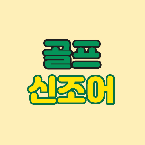  알아두면 도움되는 재미있는 골프신조어