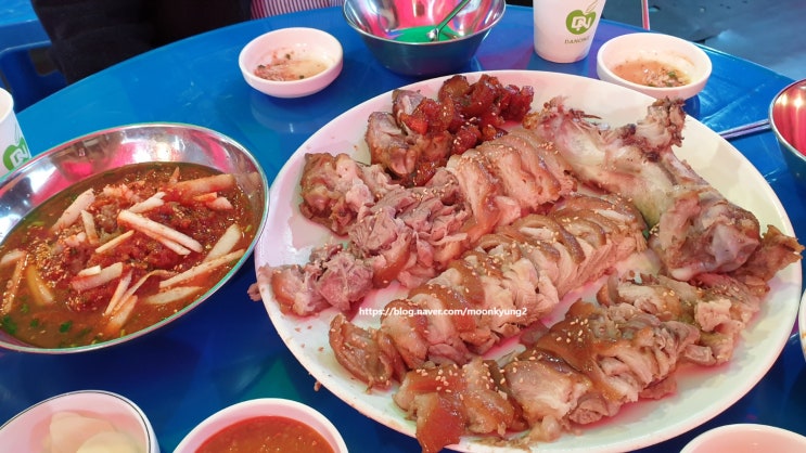  당산맛집 허브족발 비빔냉면맛집 맛있어요!