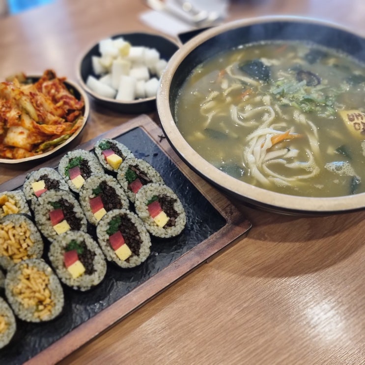  [통영 맛집] 거제에 유명한 배말칼국수김밥이 여기에도! 통영루지점 내돈내산 솔직후기