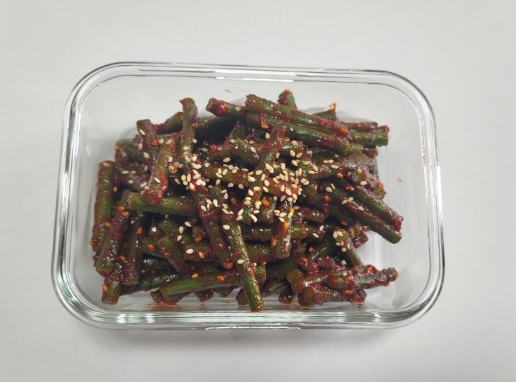  고추장 마늘쫑볶음 만드는법 마늘종무침 레시피