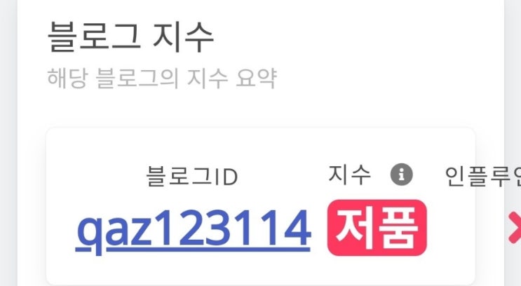  속상했던 블로그 저품질 원인  의욕 상실중..