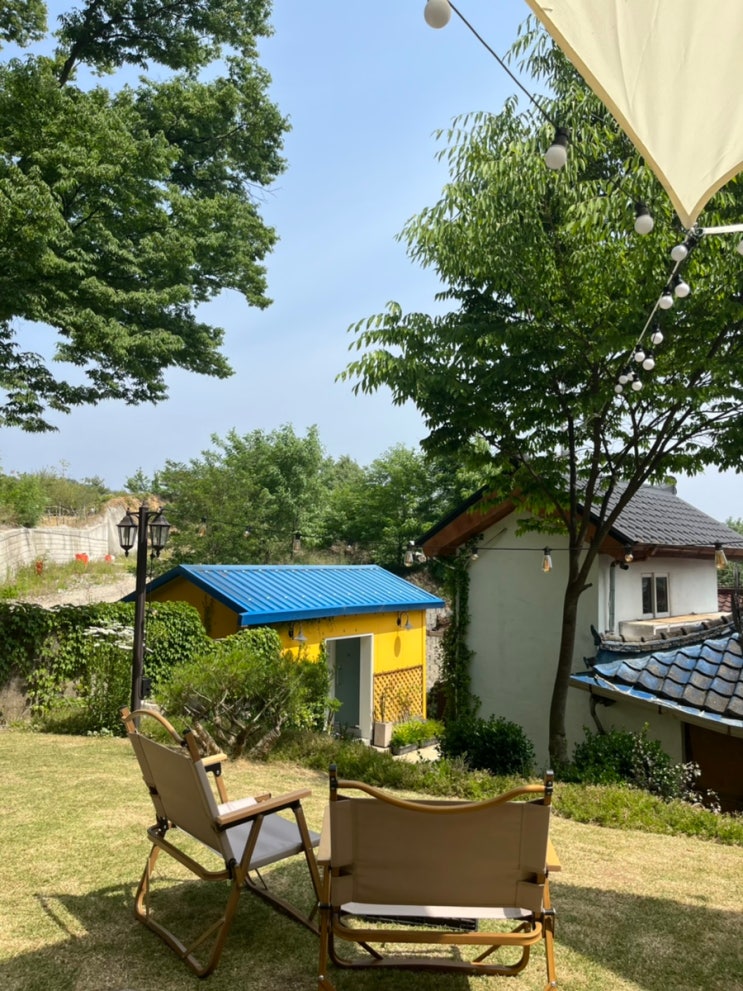 동탄 장지동 카페 # 한옥과 테라스를 즐길 수 있는 : 지안커피