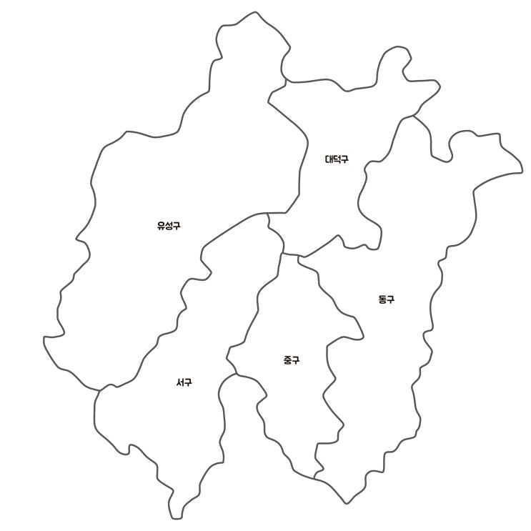  대전광역시 동구 지리 및 관광지(3) [택시운전자격시험 충청도 지리 중요사항정리3] - 택시운전자격증