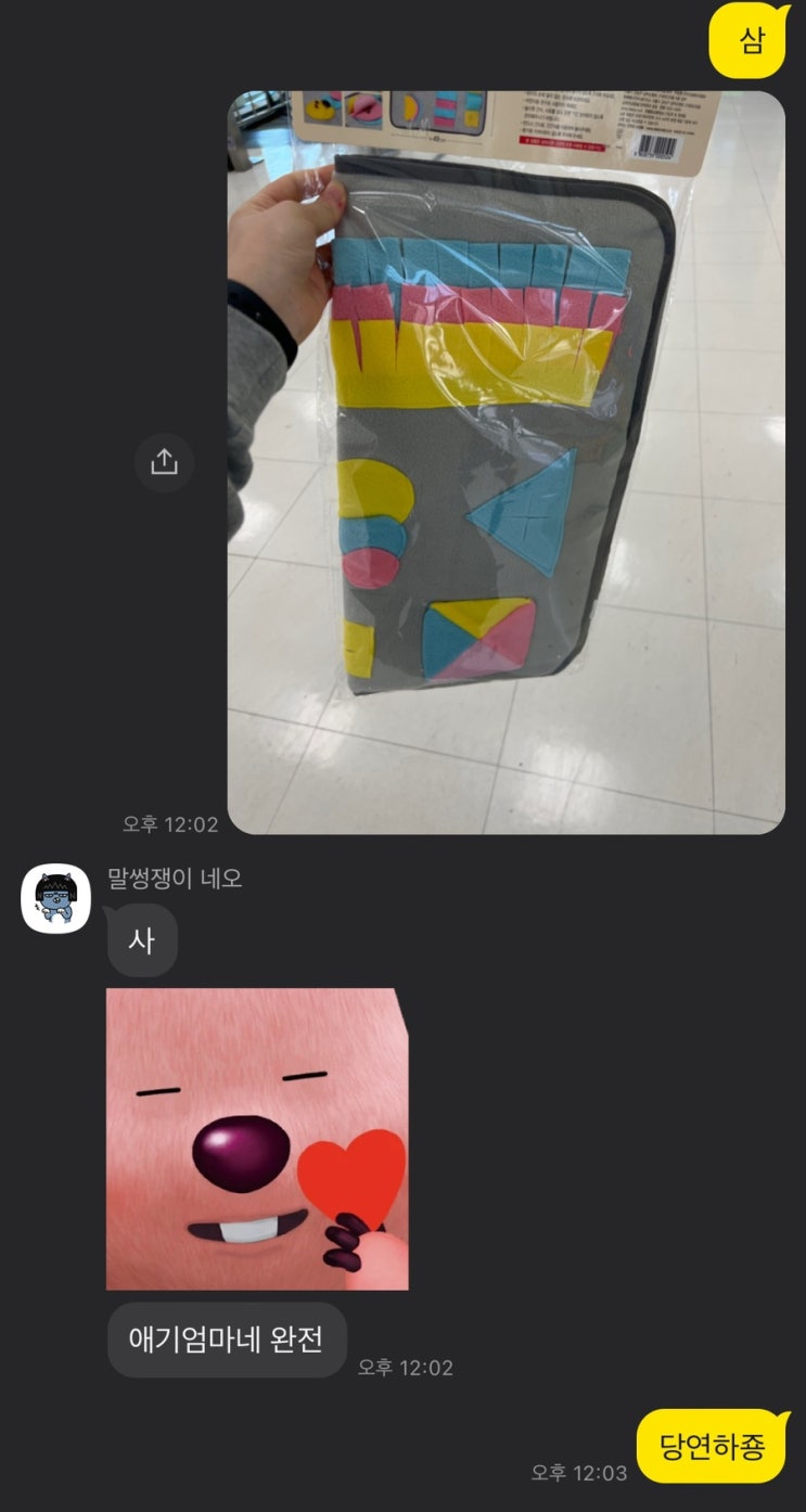  [강아지 장난감] 다이소 노즈워크 매트