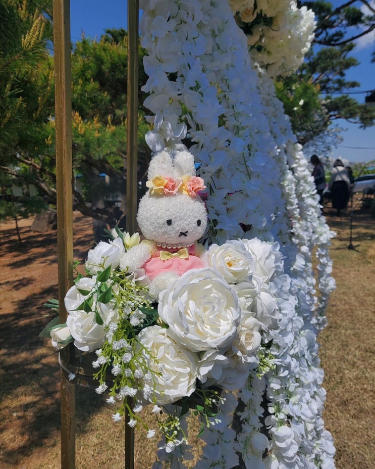  야외결혼식 | MY MIFFY + PUPPY WEDDING 집에서 한 결혼식