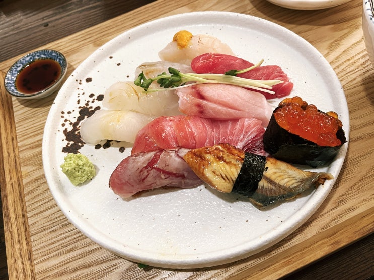  신세계백화점 경기점 맛집, 스시마고 부모님과 함께 다녀왔어요!
