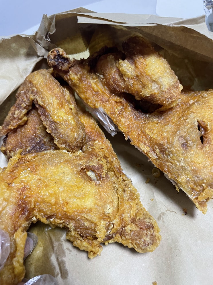  동탄치킨 반송동 맛집 옛날통닭 반송점 크리스피함 최고봉