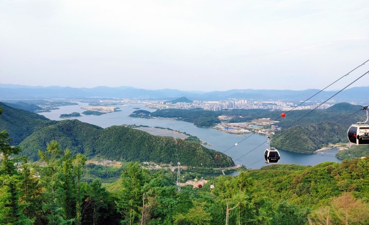  '춘천 삼악산 케이블카' - 춘천을 한눈에 내려다 볼 수 있는, 짜릿한 케이블카! #내돈내탄
