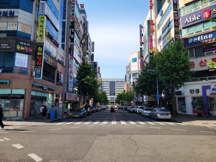  시청역 역세권 목좋은 1층 대전 둔산동 상가 임대(권리금 없어요)