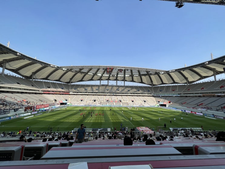  FC 서울 vs 김천 상무 서울 상암 월드컵 경기장 (VIP 테이블석 후기)