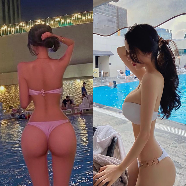 비키니 사진 올리기 부끄럽다는 대박 글래머녀 비키니 사진 올리기 부끄럽다는 대박 글래머녀