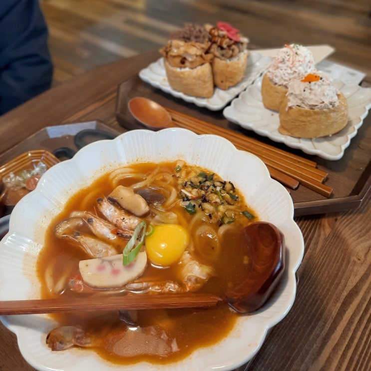  역곡 맛집 '나의유부' 다양한 유부와 게새라동