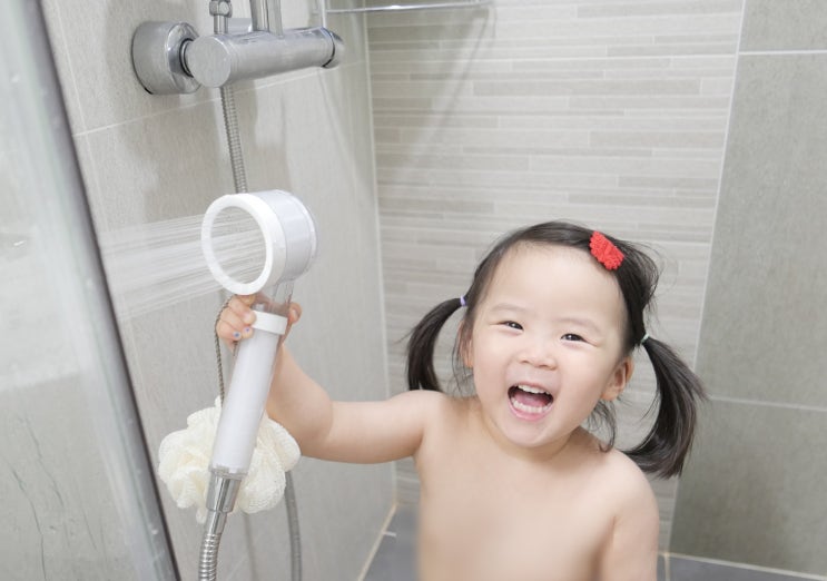  아기 샤워기헤드 필터만? 본체도 체크해야해요