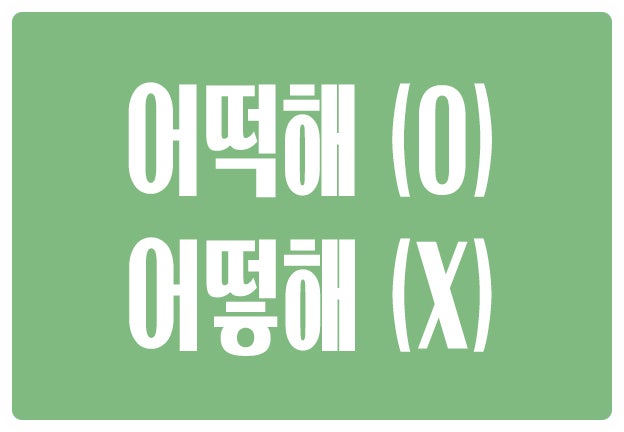 헷갈리는 맞춤법 어떡해 O 어떻해 X 어떻게 해의 줄임말 헷갈리는 맞춤법 어떡해 O 어떻해 X 어떻게 해의 줄임말