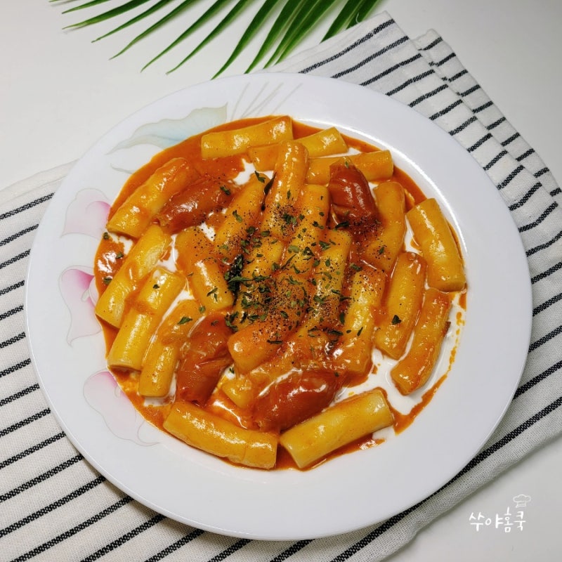 류수영 로제떡볶이 만들기 어남선생 배떡 로제떡볶이 소스 레시피
