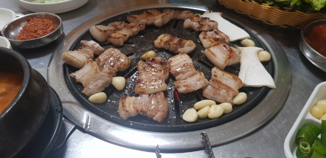 군포 당정역 맛집 좋구만 된장박이 삼겹살 내돈내산