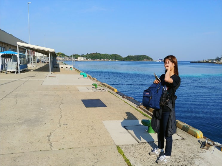  첫 캠핑 대마도 1박2일 - 히타카츠항 국제터미널, 미우다 해변, 미우다 캠핑장, 한국전망대, 밸류마트, 와타즈미 신사, 에보시다케 산 전망대, 히타카츠 나기사노유 온천