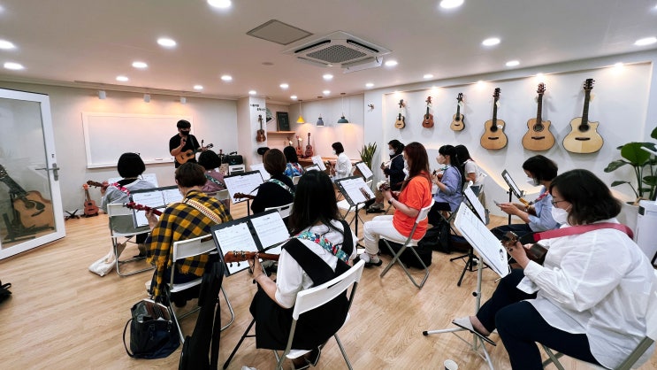  송파 우쿨렐레 디즈니 워크숍, 아트캠프71 문정점 후기