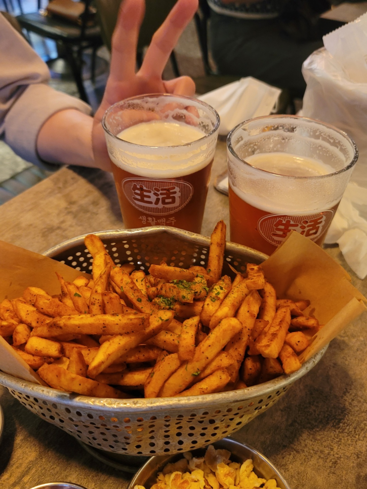  강남역 2차 갓성비 맛집 추천 : 생활맥주