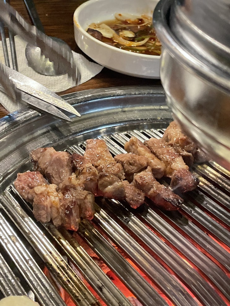 [수내역맛집] 이베리코 목살이 맛있는 화로구이 정