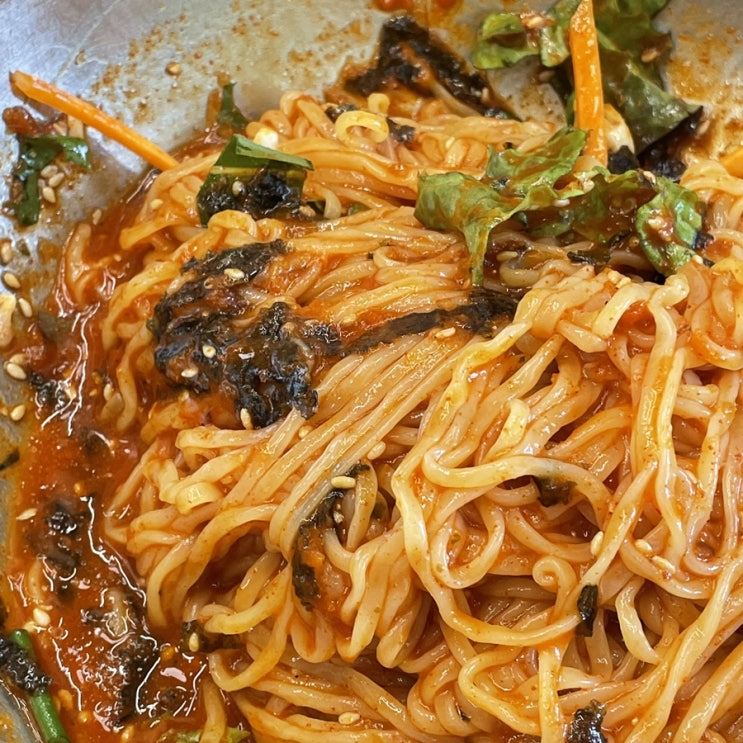  [뚝섬] 비빔국수와 콩국수, 서울숲 맛집 | 산내골칼국수