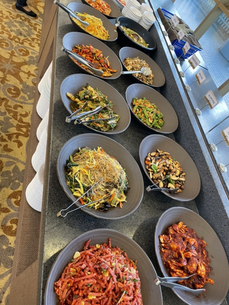 생각지못하게 맛있는 엠컨벤션 뷔페 청주 명암타워 m컨벤션웨딩홀 하객후기 주차 팁