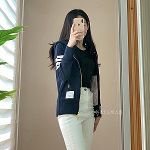 톰브라운 후드집업 0사이즈 여자 착용 후기